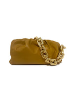 Bottega Veneta Mustard 
23 
The Chain Pouch
 Leather Shoulder Bag