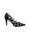 Valentino Size 36 VLogo Vinyl 
Patent Pump