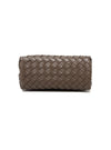 Bottega Veneta 
24 SM 
Andiamo
 Leather Intrecciato Knot Detail Bag