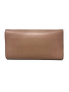 Gucci Tan Pebbled 
Soho
 GG Logo Tassel MD Clutch