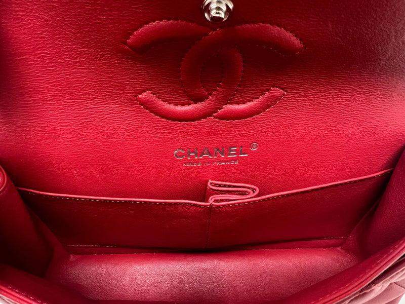 Chanel Red/Silver WHB! 
20 SM Lambskin Classic Double Flap Bag