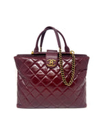 Chanel Burgundy/Gold WDB! 
17 
Gold Bar
 Paris In Rome Tote