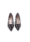 Valentino Size 36 VLogo Vinyl 
Patent Pump