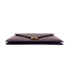 Hermes Wine/Gold Vintage 
Lydie
 Envelope Convertible Shoulder Bag