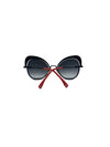 Fendi WC! 
Eyeshine
 Butterfly Metal Frame Sunglasses