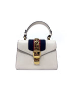 Gucci Mini 
Sylvie
 Top Handle Bag W/2 Straps