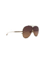 Valentino WWC! 
24 XVI Aviator Titanium Stud Sunglasses