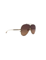 Valentino WWC! 
24 XVI Aviator Titanium Stud Sunglasses