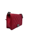 Chanel Red 
13-
14 LG Calfskin 
Stitch Boy Bag
