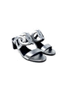 Hermes 38.5 
Bikini
 Metallic Chaine d
Ancre Sandal