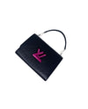 Louis Vuitton Black/Pink WB! 
22 Epi 
Twist
 MM Shoulder Bag Black Rose