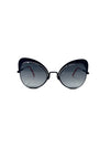 Fendi WC! 
Eyeshine
 Butterfly Metal Frame Sunglasses