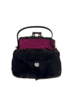 Fendi Chocolate WDB! Mink/Croc/Crystal Logo Mini Baguette