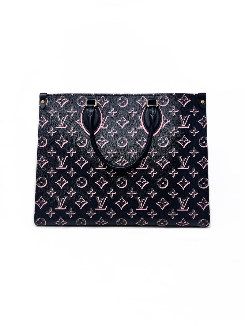 Louis Vuitton Black/Pink WDB! 
22 
OnTheGo
 MM Canvas Tote