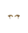 Fern Freeman Baguette 
Round Diamond 18K Solid Ear Crawler Earrings