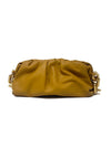 Bottega Veneta Mustard 
23 
The Chain Pouch
 Leather Shoulder Bag