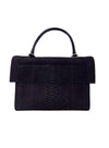 Givenchy Black/Silver 
Shark
 MD Python 
Patent Bag