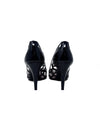 Valentino Size 36 VLogo Vinyl 
Patent Pump