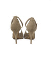 Jimmy Choo W Shoe Size 39.5 Suede Crossover Strap Open-Toe Heels