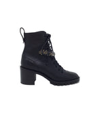 Jimmy Choo W Shoe Size 36 
Cruz
 Crystal Lace Up Combat Boots