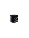 Chanel Black WB! 
13B CC Velvet Clasp Bracelet