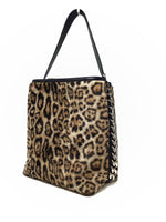 Stella McCartney 
Frayme
 Leopard Faux Fur Tote