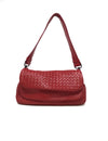 Bottega Veneta Red WDB! Intrecciato Flap Shoulder Bag 
Mirror