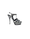 Saint Laurent Size 40 
Tribute
 Lizard Embossed Platform Heel