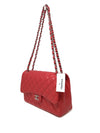 Chanel Coral/Silver NWB! 
16C LG Patent Quilted Double Flap Bag