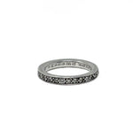 Chrome Hearts Silver Diamond Ring