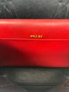 Prada Red Saffiano Leather Medium 
Double Tote
 Bag