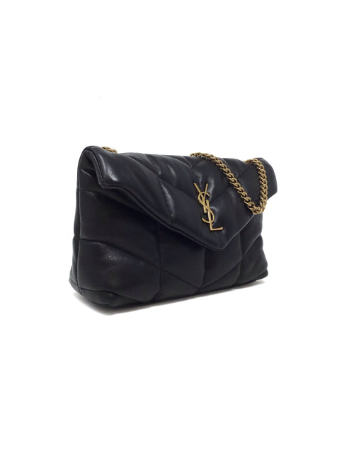 Saint Laurent 
LouLou
 Mini YSL Puffer Toy Crossbody Bag