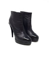 Chanel Size 41 Patent Cap Toe Platform Booties