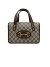 Gucci Monogram 
Horsebit 1955
 Top Handle Bag W/Strap