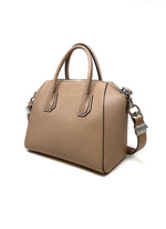 Givenchy Beige 
Antigona
 SM Grained Leather W/Detachable Strap