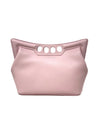 Alexander McQueen Pink NWB! 
The Small Peak
 Knuckle Duster Chain Shoulder Bag