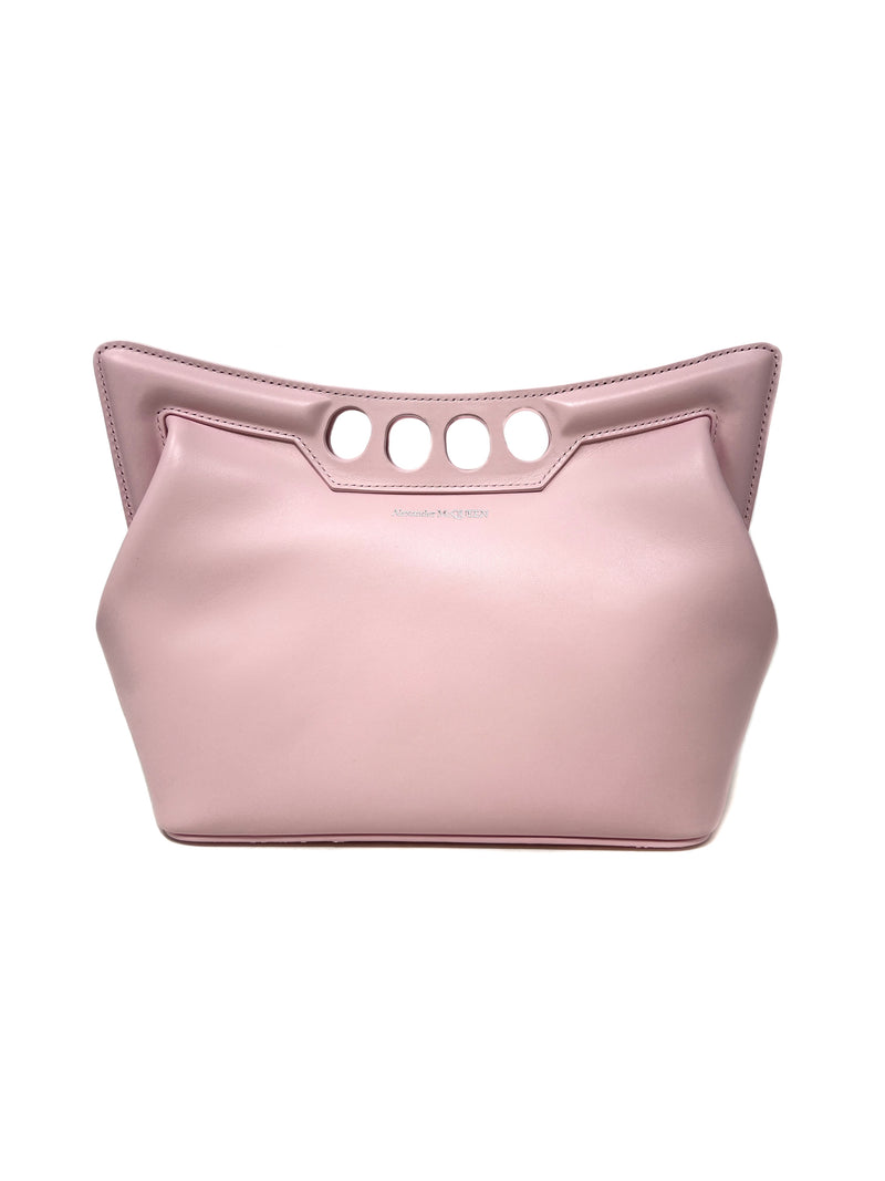 Alexander McQueen Pink NWB! 
The Small Peak
 Knuckle Duster Chain Shoulder Bag