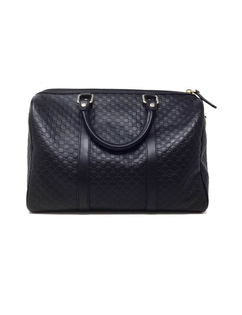 Gucci Black 
Joy Boston
 MD Microguccissima W/Strap