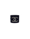 Chanel Black WB! 
13B CC Velvet Clasp Bracelet