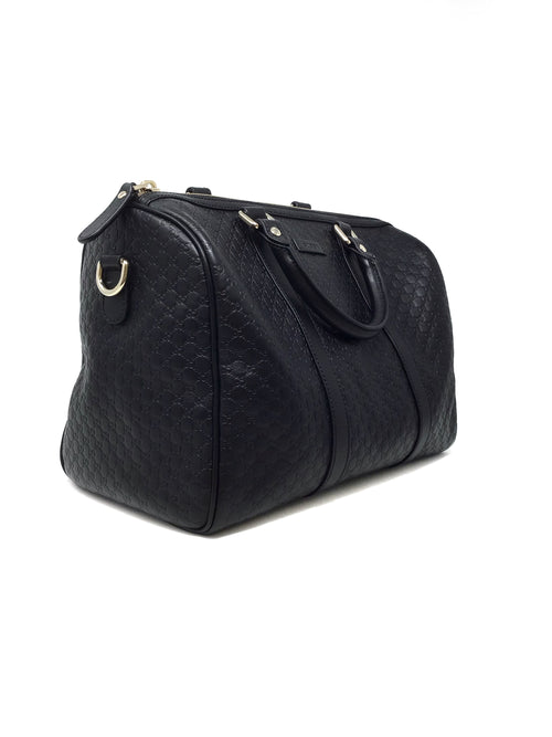 Gucci Black 
Joy Boston
 MD Microguccissima W/Strap