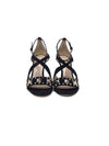 Valentino W Shoe Size 39 
Lovestud
 Suede Rockstud Crossover Open Toe Heels