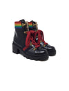 Gucci W Shoe Size 36 
18 
Rainbow Trip
 Web Lace Up Combat Boots