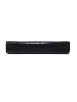 Nancy Gonzalez Black Crocodile Leather Elongated Clutch