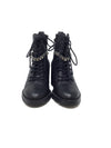 Jimmy Choo W Shoe Size 36 
Cruz
 Crystal Lace Up Combat Boots