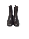 Brunello Cucinelli Leather Monili Heel Chelsea Boots