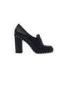 Valentino 41 Black Soul Rockstud Loafer Block Heel