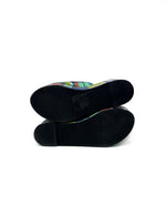 Simon Miller Rainbow Plaid Platform Mule