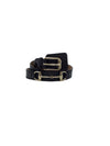 Gucci Size 85 Black WDB! Horsebit 
Buckle Leather Belt