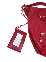 Balenciaga Red 
13 
Motorcross Giant 21 Day
 Hobo Handbag