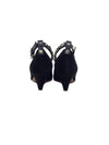 Valentino Size 40 Velvet Rhinestone 
Rockstud Embellished Pump